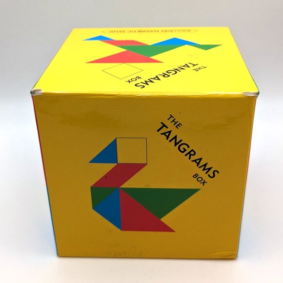 The Tangrams Box: Shape Puzzles to Stretch Your Brain Over 200 Puzzles! Magnetic - Picture 6 of 16